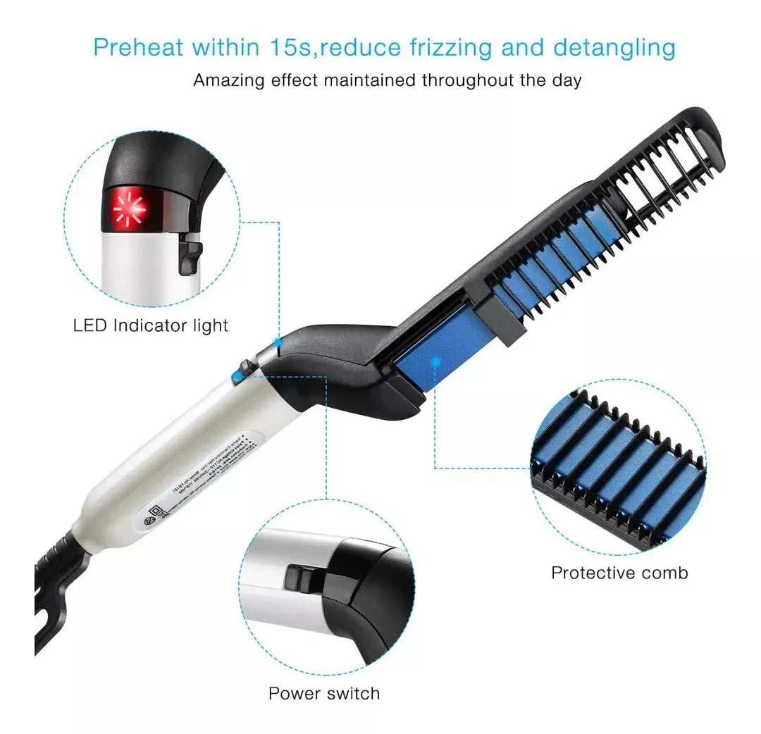 #17 Alisador Barba E Cabelo Masculino -  Men's Beard