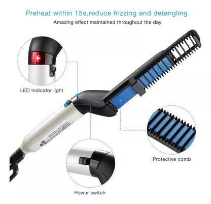 #17 Alisador Barba E Cabelo Masculino -  Men's Beard