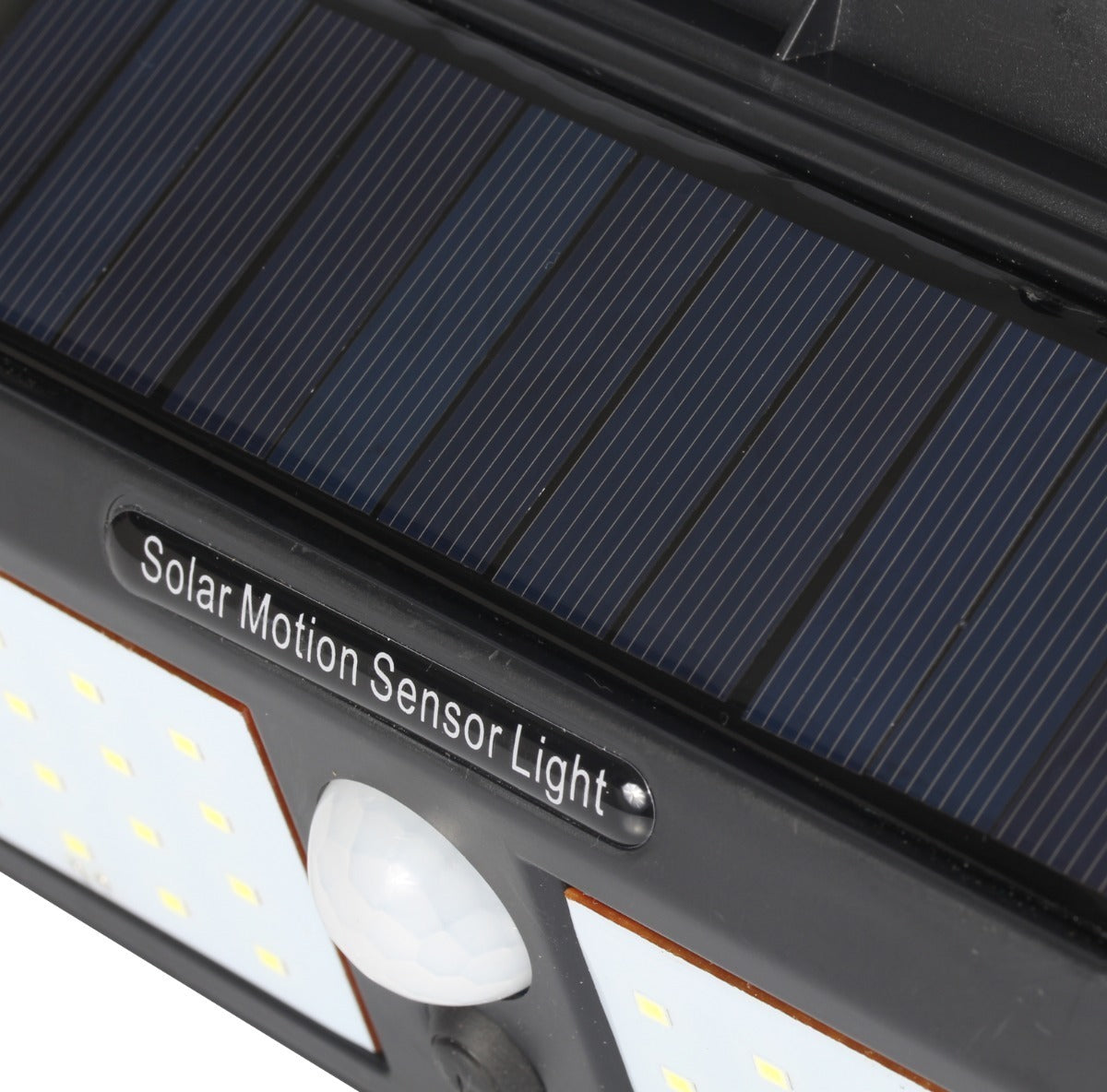 #09 Luminária Solar Arandela 30 Leds Parede Com Sensor Presença