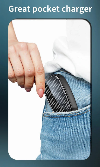 #31 Mini Solar Power Bank for Iphone and Android 1200 Mah