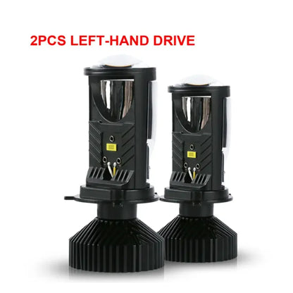 #40 Super Lâmpadas H4 led projetor para faróis automotivos