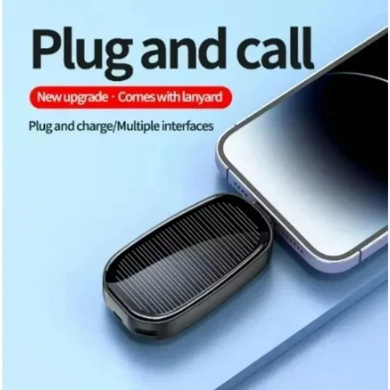 #31 Mini Solar Power Bank for Iphone and Android 1200 Mah