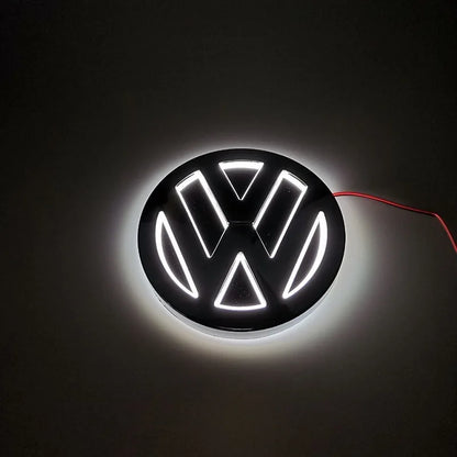 #39 🚗✨ Ilumine Seu VW: Luz de Logotipo LED Emblema 5D Universal! 11cm x 11cm ✨🚗