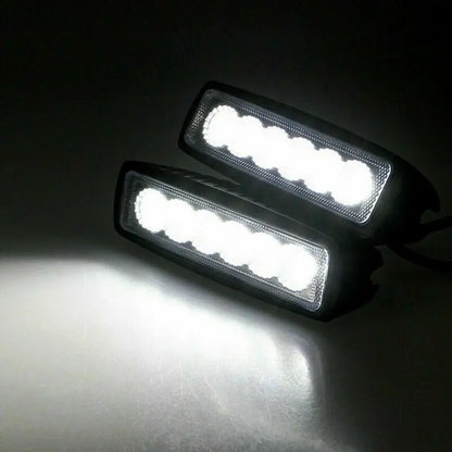 #38 🔦 Farol de milha Super LED Off-Road 18W - Iluminação Potente e Resistência Extrema! 🚀