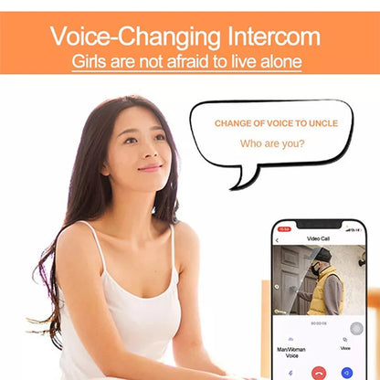 #33 Campainha smart com Câmera: Segurança e Conexão na Palma da Sua Mão!