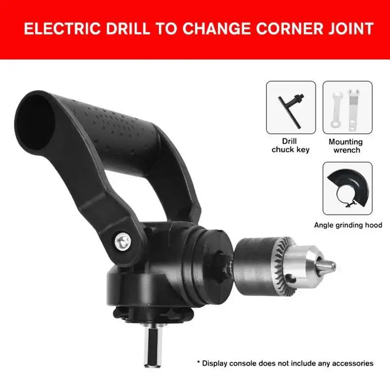 Adaptador de 90 graus para furadeira ou parafusadeira broca multifuncional ergonômico