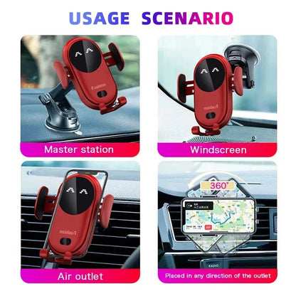 #45 Suporte Carregador Sem Fio por Indução com Sensor Infravermelho