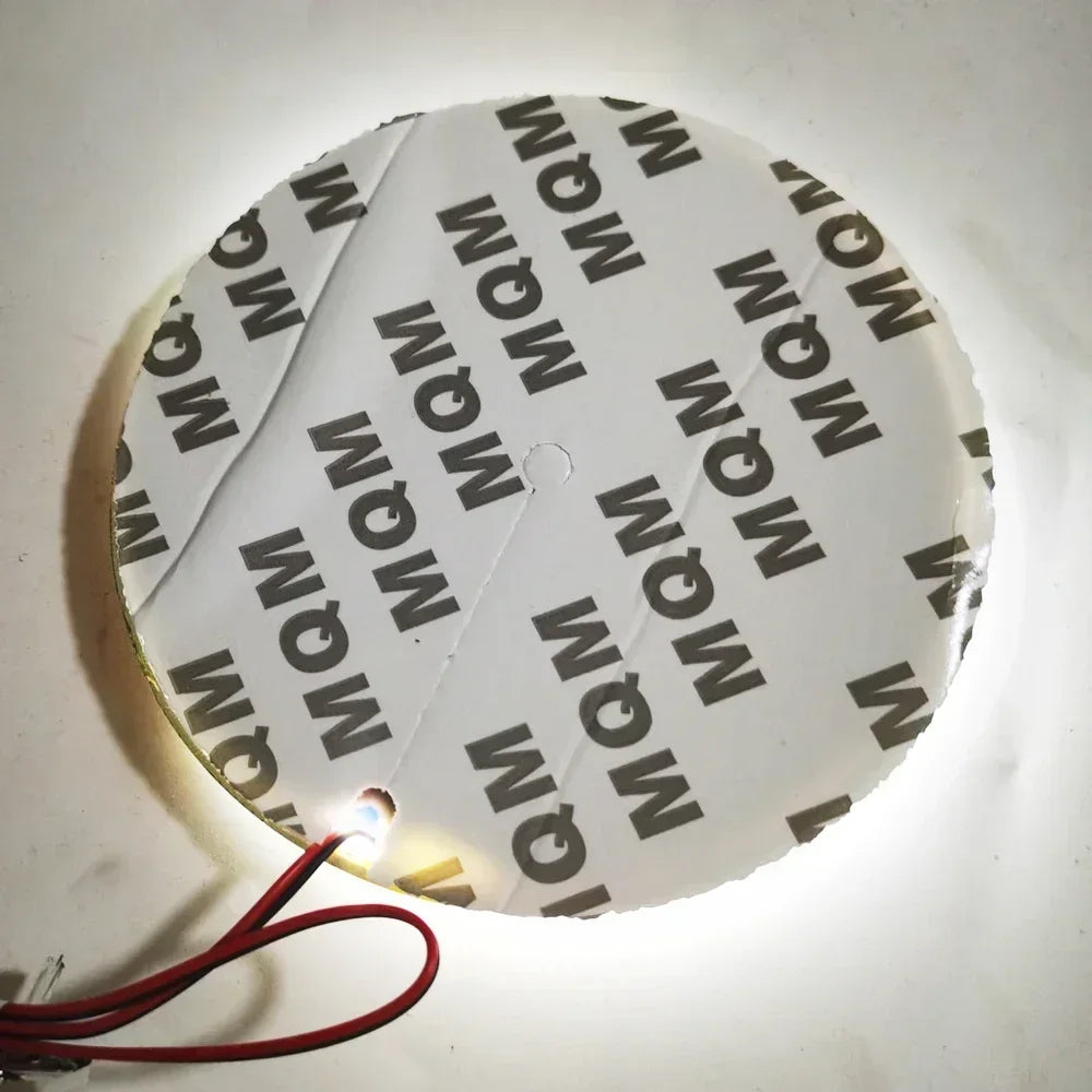 #39 🚗✨ Ilumine Seu VW: Luz de Logotipo LED Emblema 5D Universal! 11cm x 11cm ✨🚗