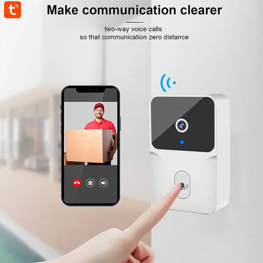 Campainha smart com Câmera: Segurança e Conexão na Palma da Sua Mão!