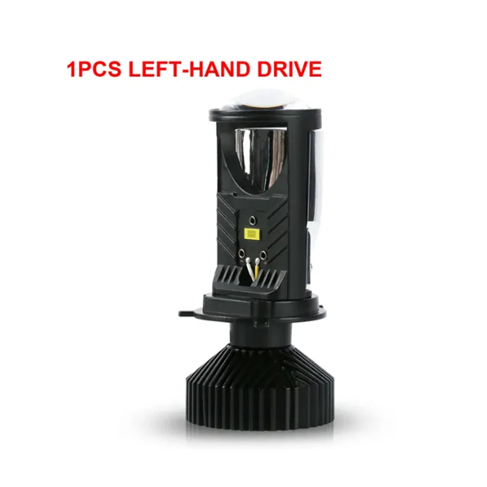 #40 Super Lâmpadas H4 led projetor para faróis automotivos